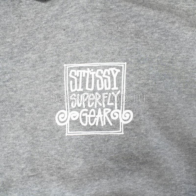 Stussy Толстовка (1922473-m heath/wh)  - цена, описание, фото 2